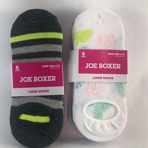 Joe Boxer Bundle Liner Socks for Women’s